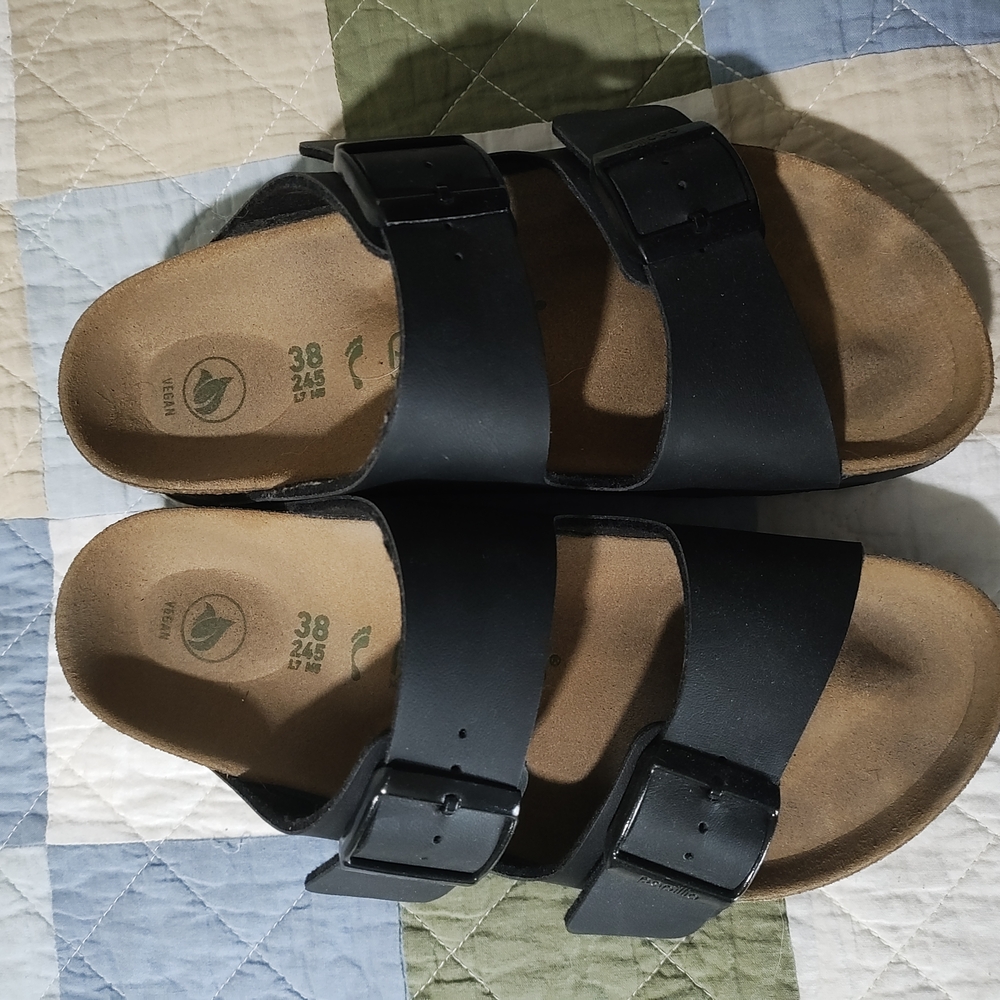 Birkenstock Black Double Strap Sandals